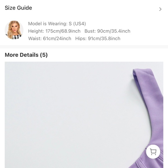 NWOT SHEIN PARTHEA Solid Asymmetrical Hem Boning Tank
Mauve Purple corset small - Picture 9 of 16